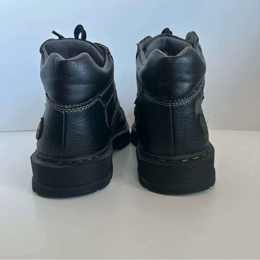 Dr martens harrisland men’s black leather lace up ankle boots